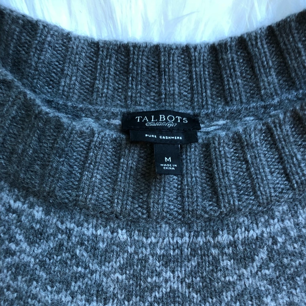 100% Cashmere Talbots Sweater Size M - Picture 2 of 6